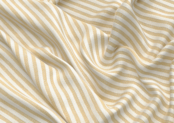 Emily Bond Oscar Stripe, Gold - Made to Measure Curtains - Image 4